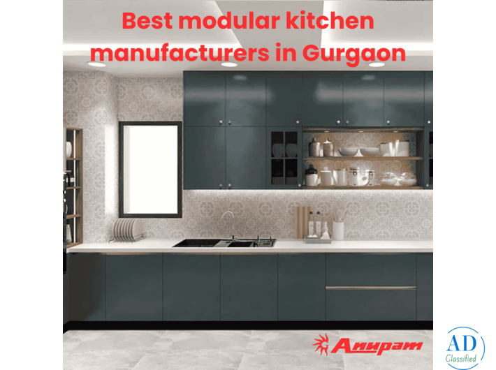 Top Modular Kitchen Manufacturers in Gurgaon with Custom Designs