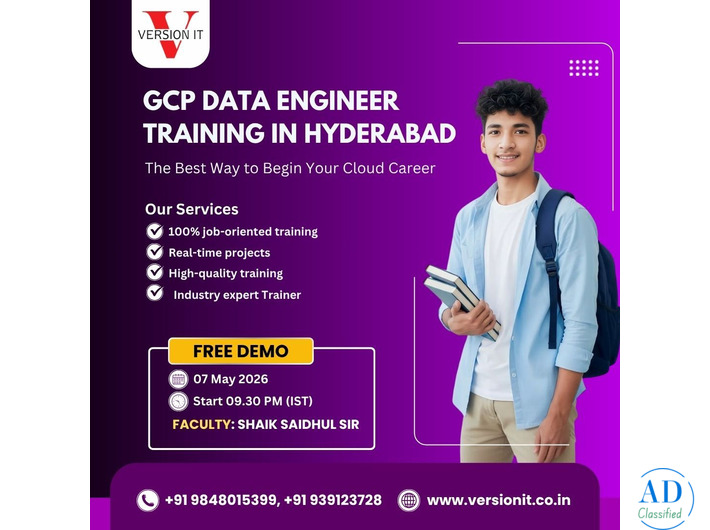 GCP Data Engineer Training in Hyderabad | Course