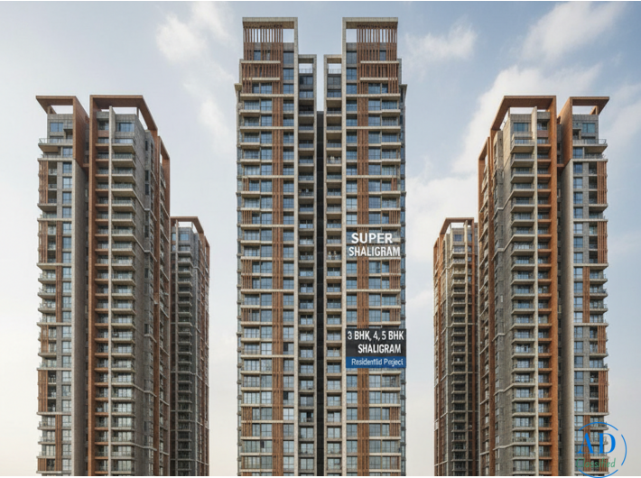 SUPER SHALIGRAM - 3 BHK, 4 BHK, 5 BHK Residential Project at Gota, Ahmedabad | AddressBox
