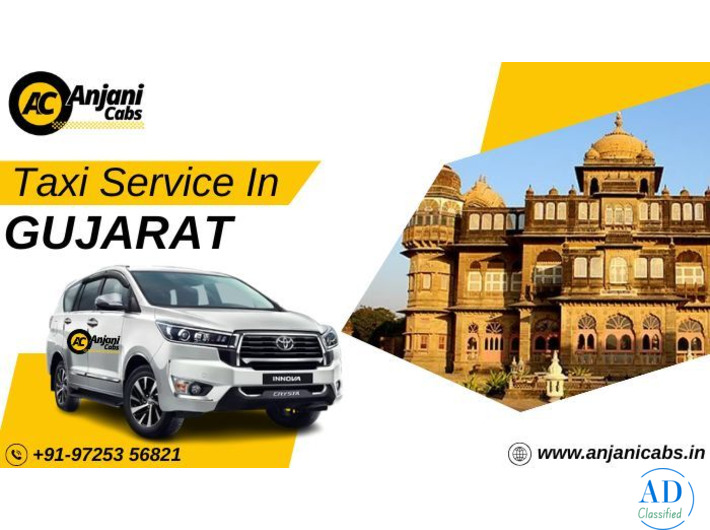Book Anjani Cabs for Gujarat Cab Service
