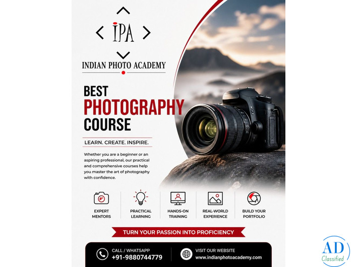 best photography course in Bangalore