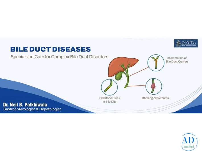 Bile Duct Disease Specialist in Ahmedabad | Best Gastroenterologist in Ahmedabad
