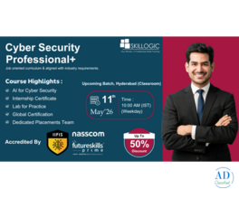 SKILLOGIC  Cyber security Certification Course in Hyderabad