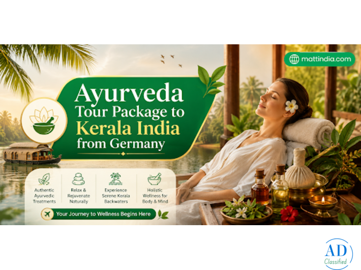 Ayurveda Tour Package to Kerala India from Germany