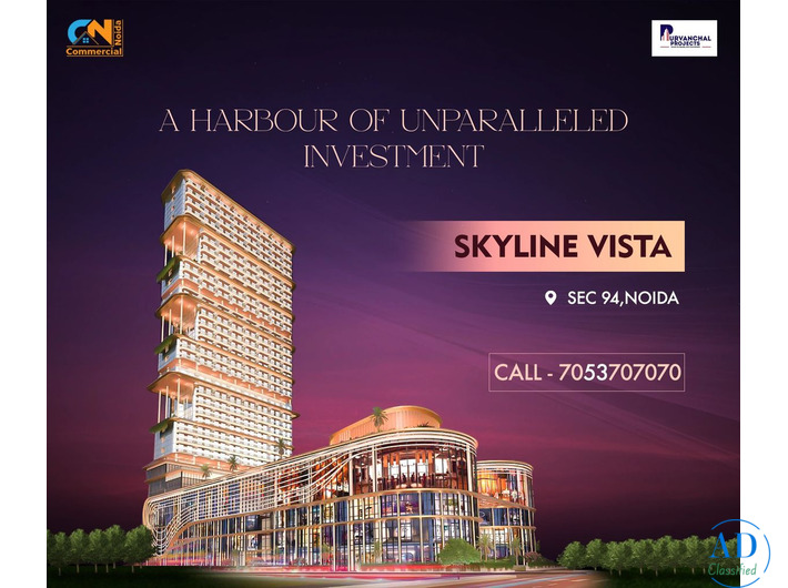Invest in Purvanchal Skyline Vista: Premium Commercial Spaces in Sector 94, Noida