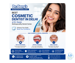 Best Cosmetic Dentist in Delhi at Dr. Garg’s Multispeciality Dental Center