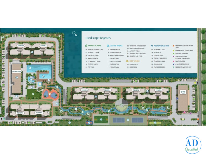 About Sobha Rivana - Flats in Noida Extension