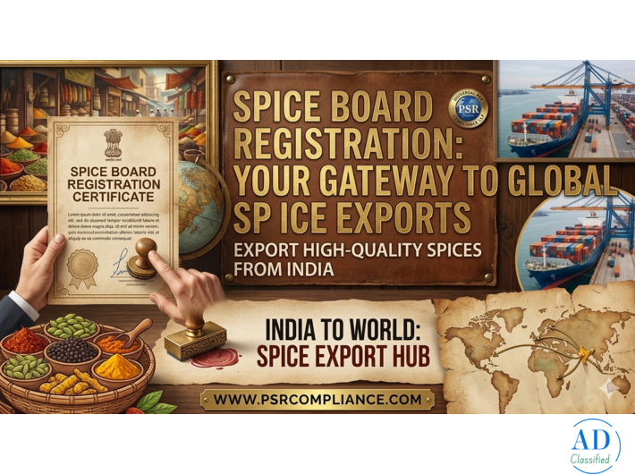 Spice Board Registration in Kochi, Kerala – Complete Guide for Exporters  )