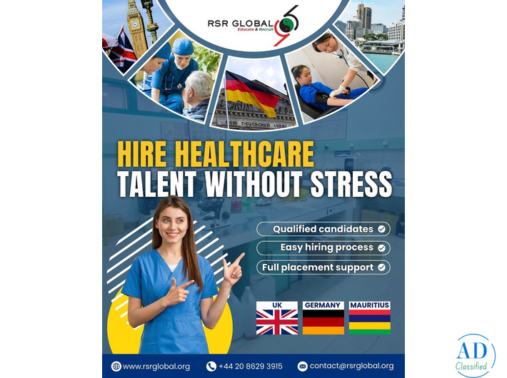 Global International Agency in London – Expert Recruitment Solutions by RSR Global Limited