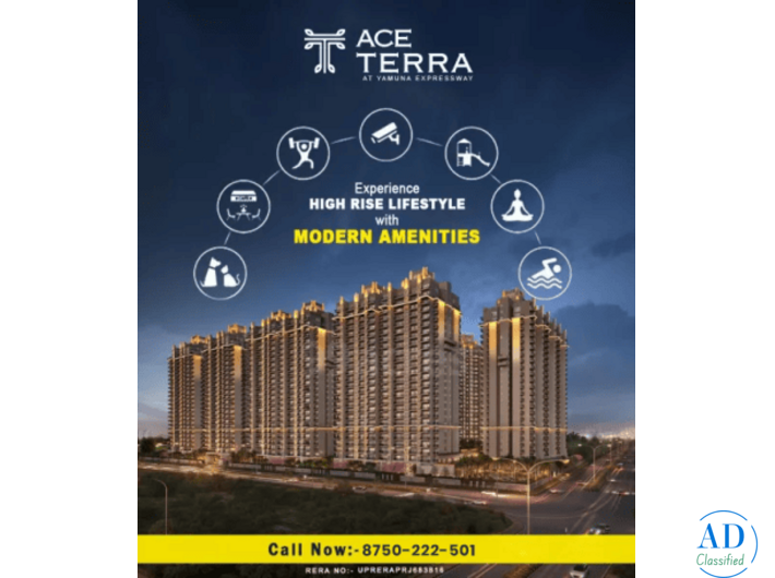 ACE Terra Sector 22D – Premium 3 & 4 BHK Homes at  .