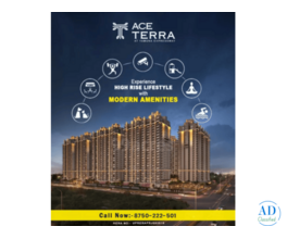 ACE Terra Sector 22D – Premium 3 & 4 BHK Homes at  .