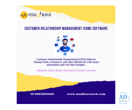 Customer Relationship Management (CRM) Software Experts – Madhura Technologies, Coimbatore