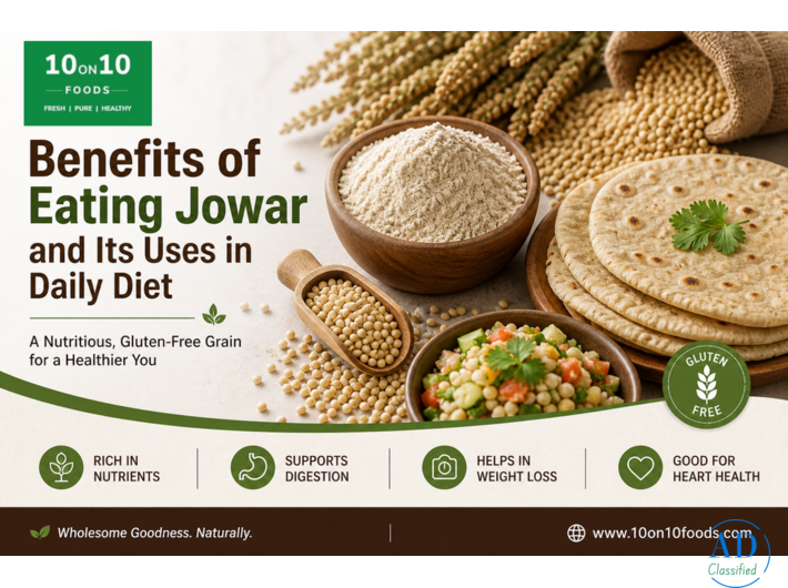 Jowar Flour Health Benefits
