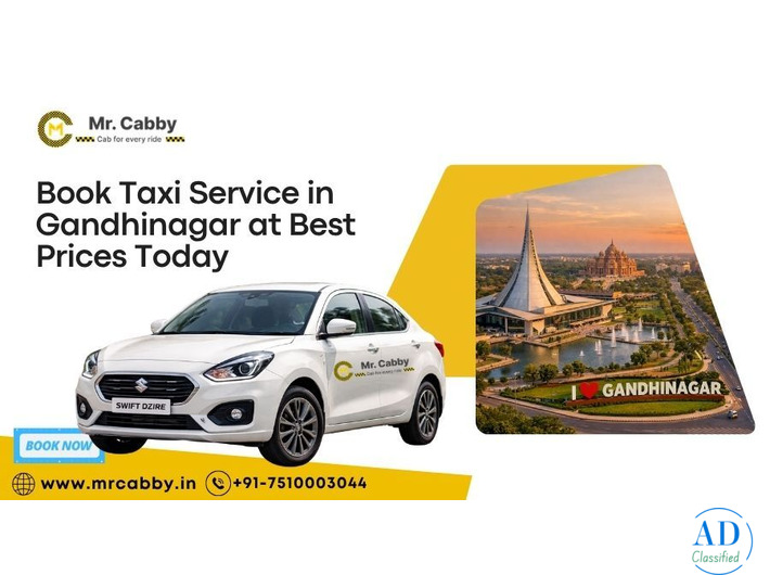 Taxi Service in Gandhinagar | Cab Hire in Gandhinagar