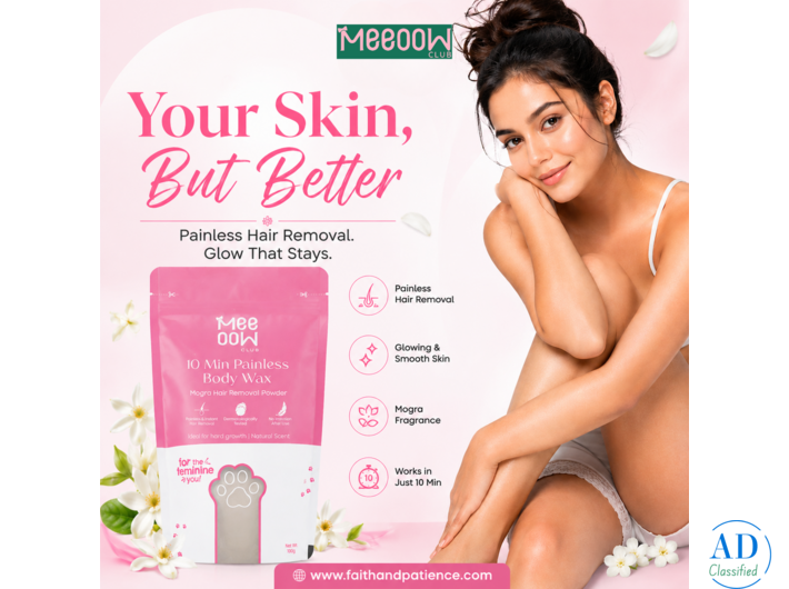 Your Skin, But Better – Painless Hair Removal in Just 10 Minutes