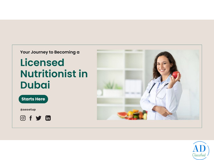 How to Get a Nutritionist License in Dubai