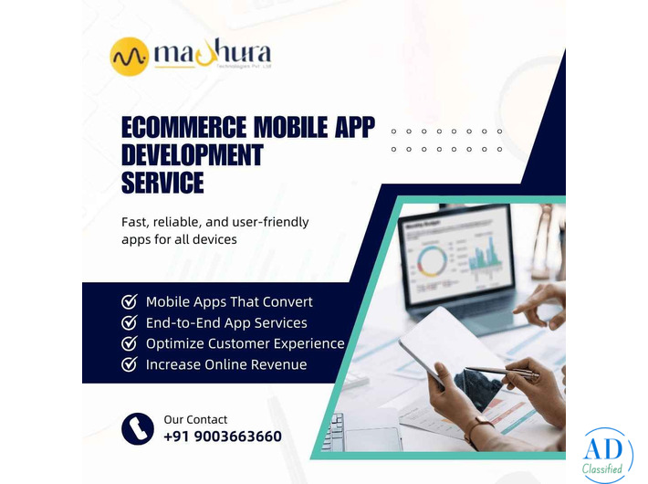 Ecommerce Mobile App Development Services in Coimbatore for Businesses | Madhura Technologies