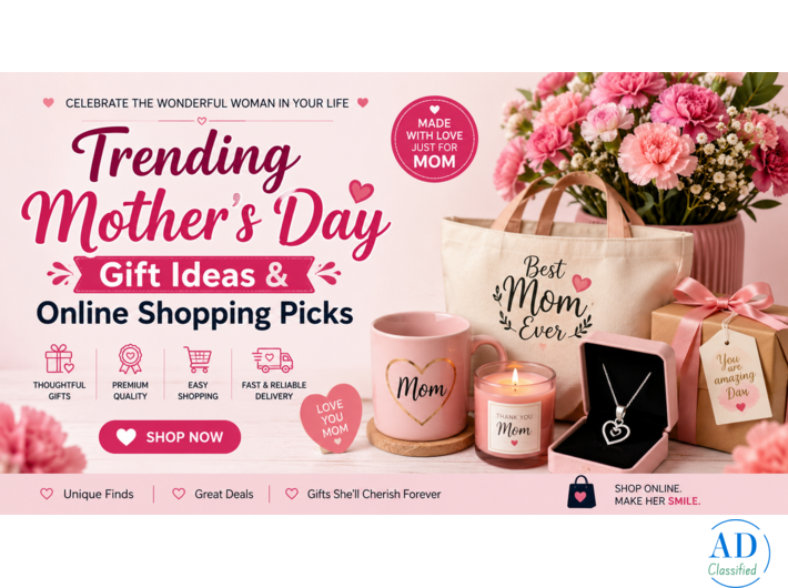 Trending Mother’s Day Gift Ideas & Online Shopping Picks