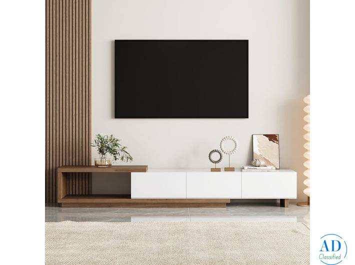 TV Stand with Cladding