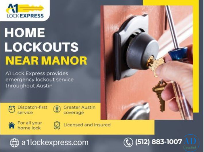 Fast & Reliable Home Lockouts Near Manor