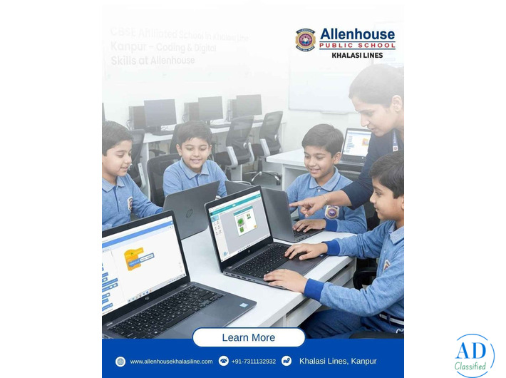 CBSE affiliated school in Khalasi line Kanpur