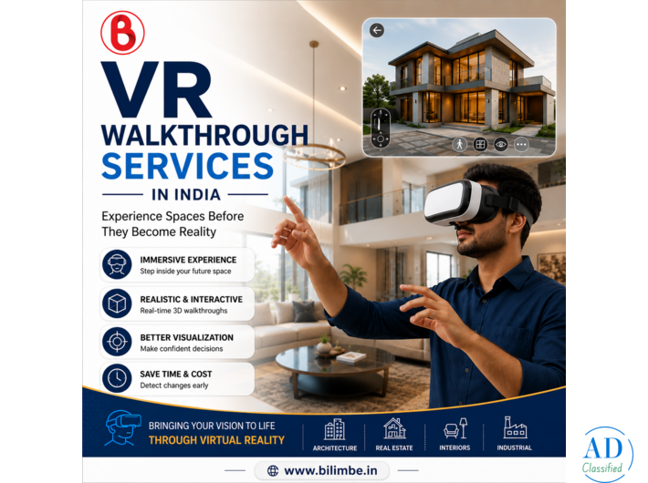 VR Walkthrough Services in India | Bilimbe