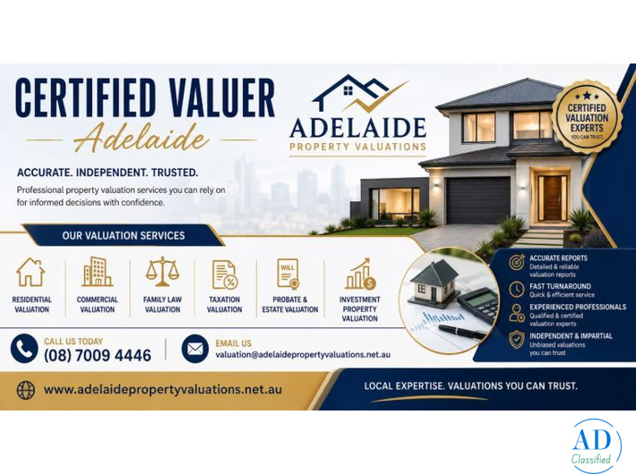 Certified Valuer Adelaide – Accurate Property Reports