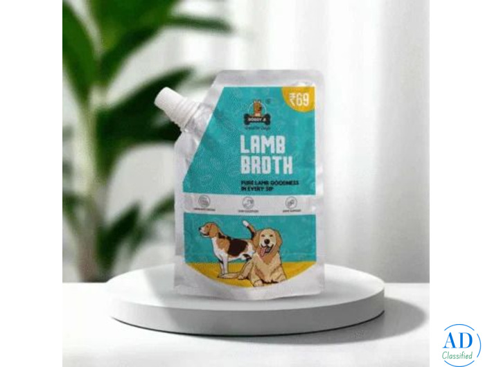 Lamb Broth Ultimate Superfood for Strong & Healthy Dogs