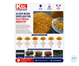 Kapoor Sales Corporation Ultem Resin Supplier for Electrical Industry