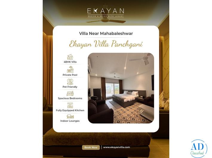 Book Your Perfect Luxury Villa Stay in Panchgani