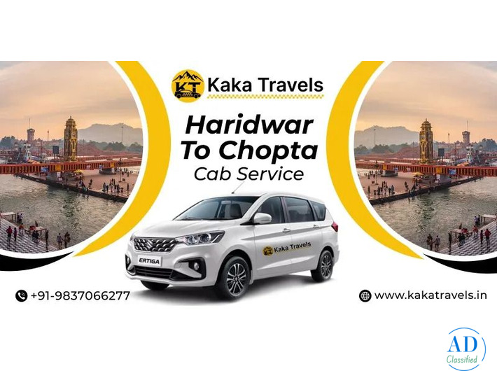 Book Haridwar to Chopta Cab Service for Uttarakhand Ride