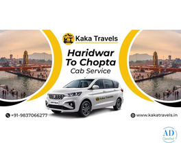 Book Haridwar to Chopta Cab Service for Uttarakhand Ride