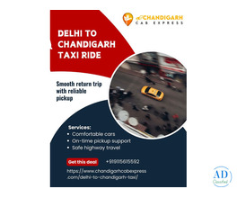 Delhi to Chandigarh Taxi Service