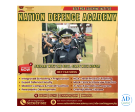 NDA Academy in Pune for 11th and 12th