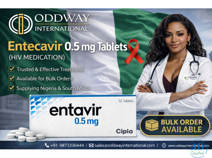 Entecavir 0.5 mg Tablets Price Nigeria And Exporter - Oddway