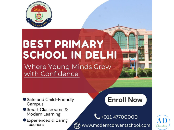 Modern Convent School - Best primary school in Delhi