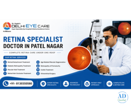 Retina specialist doctor in Patel Nagar