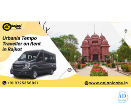 Hire Urbania Tempo Traveller On Rent in Rajkot for Events