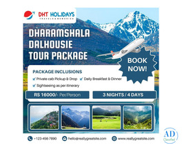 Dharamshala dalhousie tour package from Delhi - DHT Holidays