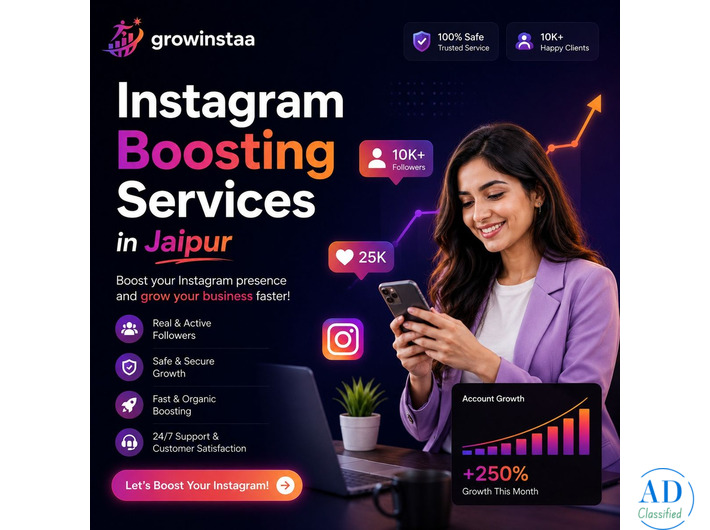 GrowInstaa: Trusted Instagram Boosting Services in Jaipur