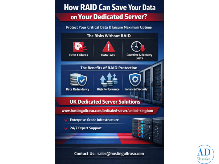 How RAID Can Save Your Data on Your UK Dedicated Server