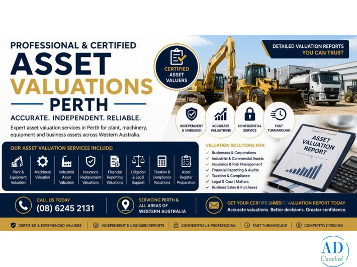 Professional Asset Valuation Services in Perth