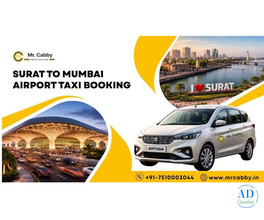 Surat to Mumbai Airport  Taxi - Affordable Fare
