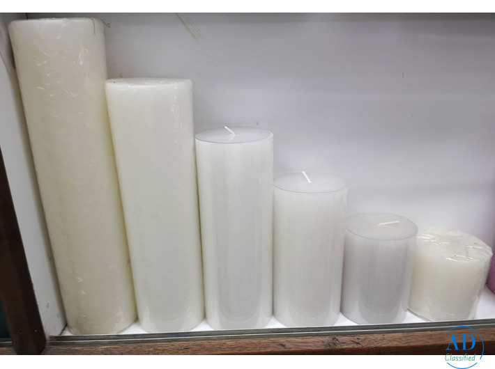 Pillar Candles- AARYAH DECOR