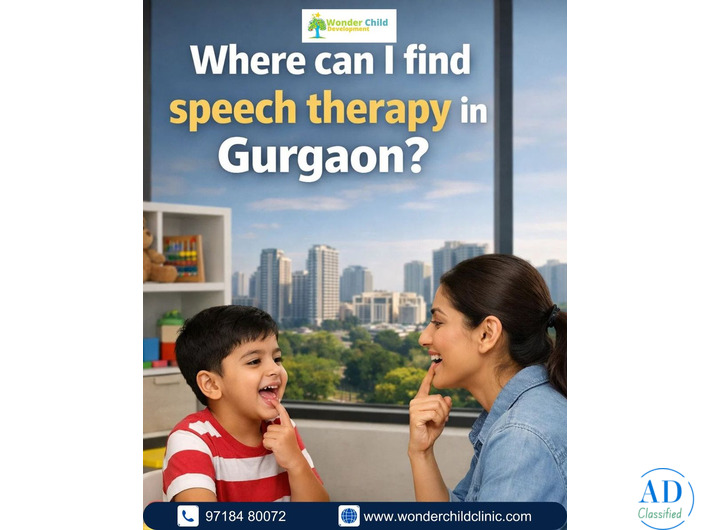 Best Child Speech Therapy in Gurgaon for Early Development