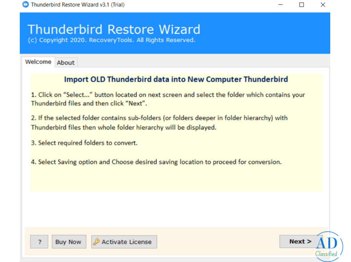 BitRecover Thunderbird Restore Wizard – Easily Restore Thunderbird Data