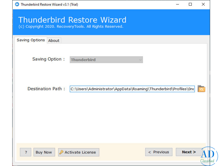 BitRecover Thunderbird Restore Wizard – Easily Restore Thunderbird Data