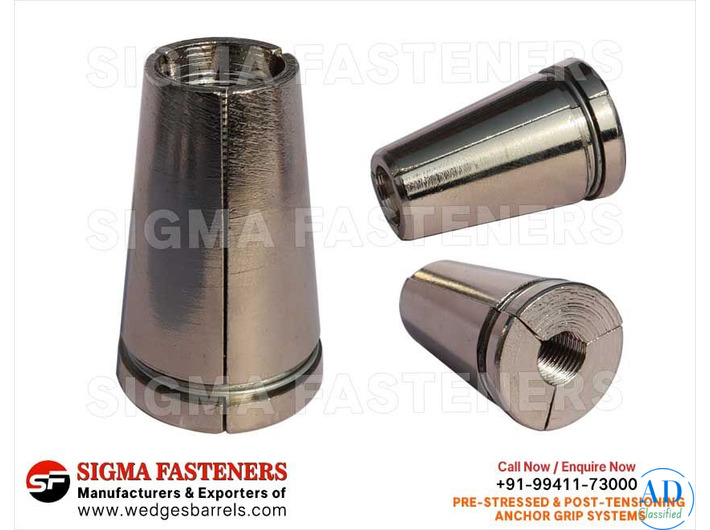 Post Tensioning wedges and barrels