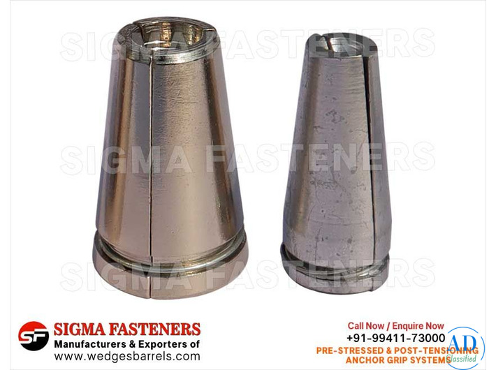 Post Tensioning wedges and barrels