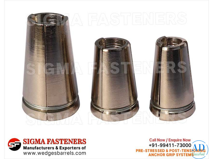 Post Tensioning wedges and barrels